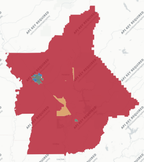 Butte County precinct map