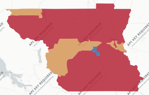 Colusa County precinct map