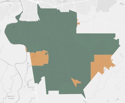 State Assembly District 10 results map