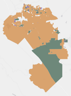 State Assembly District 27 results map