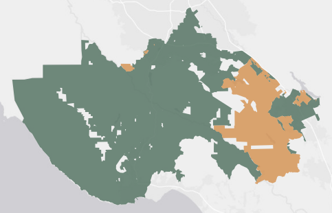 State Assembly District 28 results map