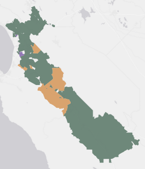 State Assembly District 29 results map