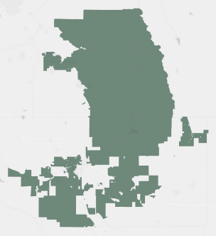 State Assembly District 32 results map