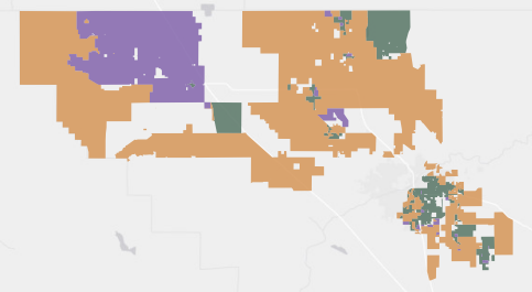 State Assembly District 35 results map