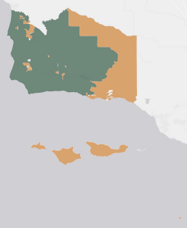 State Assembly District 37 results map