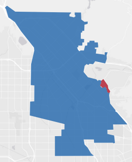 State Assembly District 43 results map