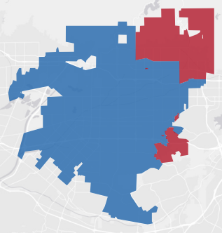 State Assembly District 48 results map