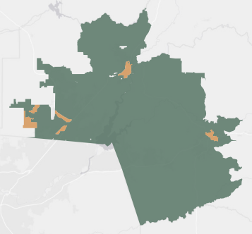 State Assembly District 5 results map