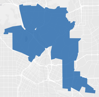 State Assembly District 52 results map