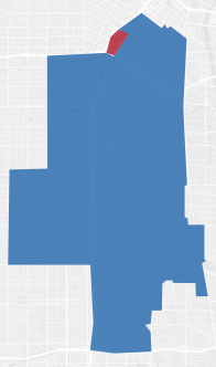State Assembly District 57 results map