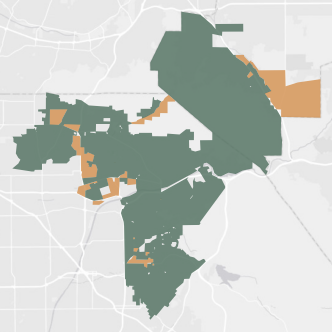 State Assembly District 59 results map