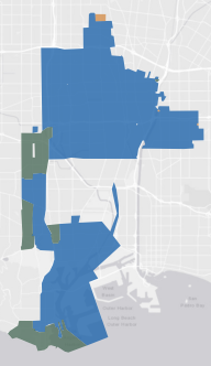 State Assembly District 65 results map