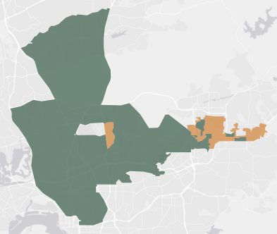 State Assembly District 78 results map