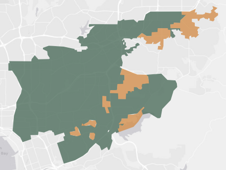 State Assembly District 79 results map