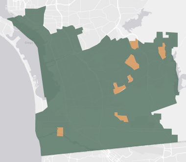 State Assembly District 80 results map