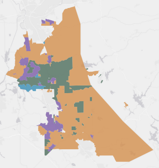 State Assembly District 9 results map