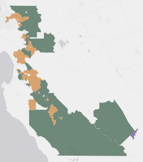 Congressional District 18 results map