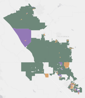 Congressional District 22 results map