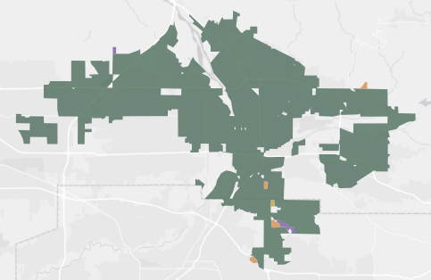 Congressional District 33 results map