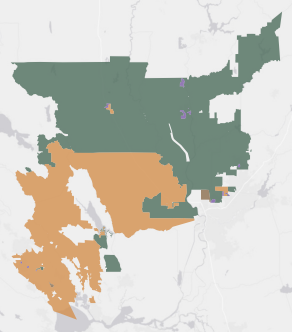 Congressional District 4 results map
