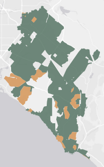 Congressional District 47 results map