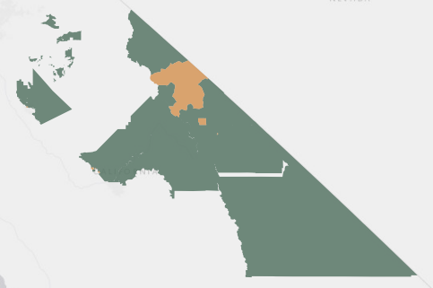 Congressional District 5 results map
