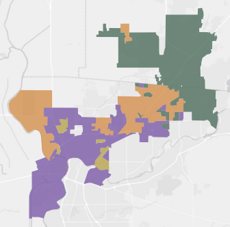 Congressional District 6 results map