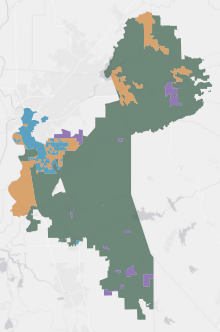 Congressional District 7 results map
