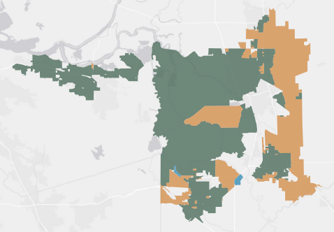 Congressional District 9 results map