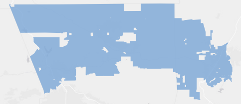 State Senate District 23 results map
