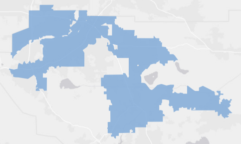 State Senate District 31 results map