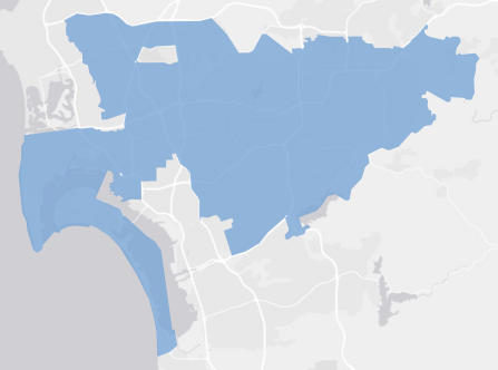State Senate District 39 results map