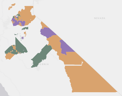 State Senate District 4 results map