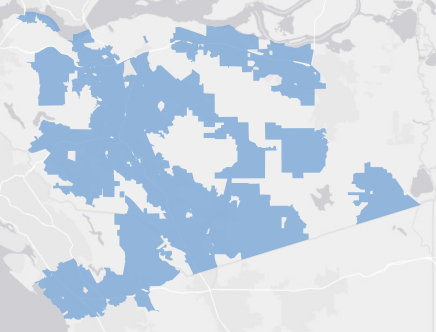 State Senate District 9 results map