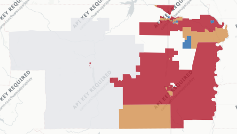 Glenn County precinct map