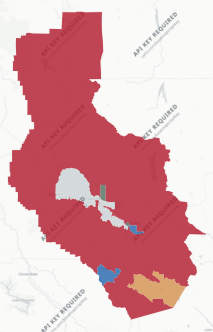 Lake County precinct map