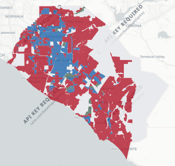 Orange County precinct map