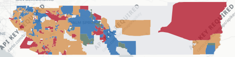 Riverside County precinct map