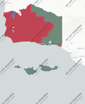 Santa Barbara County precinct map