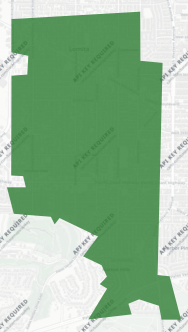 City of Lomita Measure LW results map
