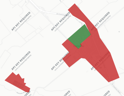 City of Gonzales Measure B results map
